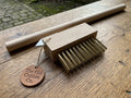 The Old Cobble Co. Long-Handle Paving Joint Wire Brush, 1400 mm