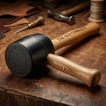 The Old Cobble Co. Non-Marring White Rubber Mallet, 20 oz