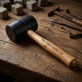 The Old Cobble Co. Non-Marring White Rubber Mallet, 20 oz