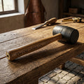 The Old Cobble Co. Non-Marring White Rubber Mallet, 20 oz